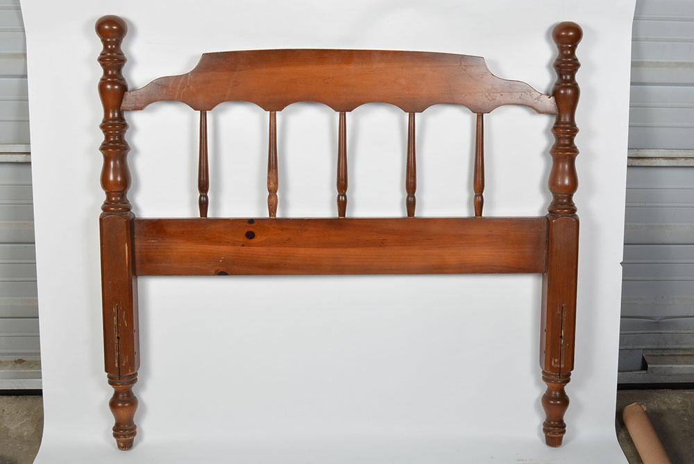 Vintage Cannonball Style Twin Size Bed Frames