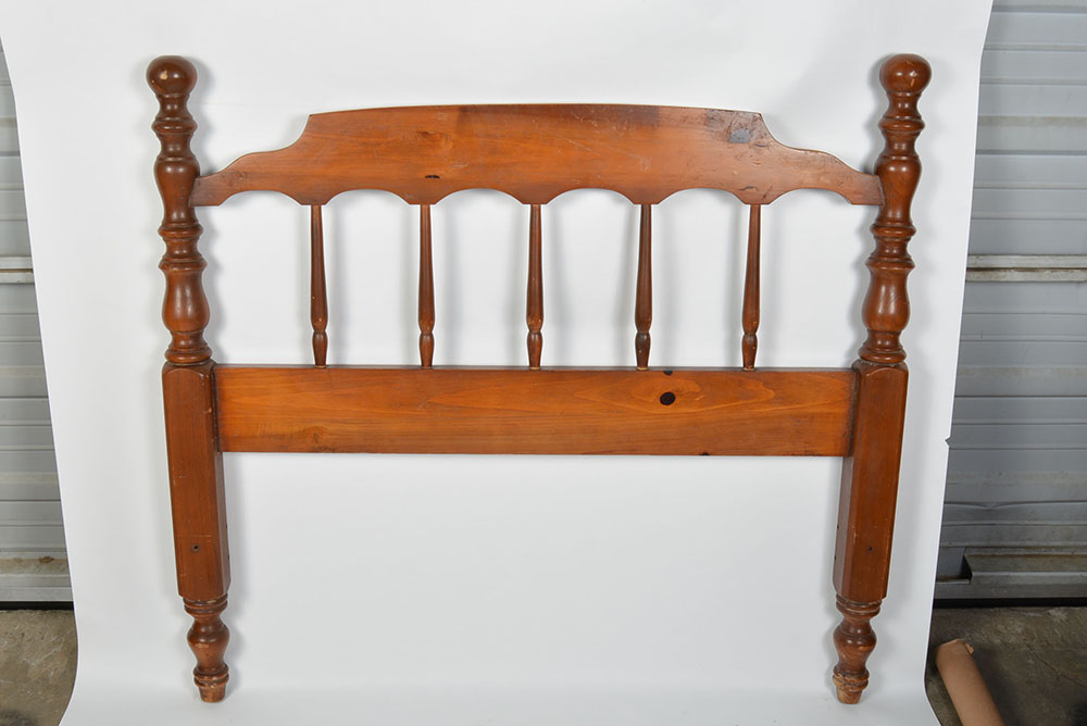 Vintage Cannonball Style Twin Size Bed Frames