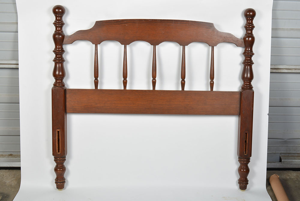 Vintage Cannonball Style Twin Size Bed Frames