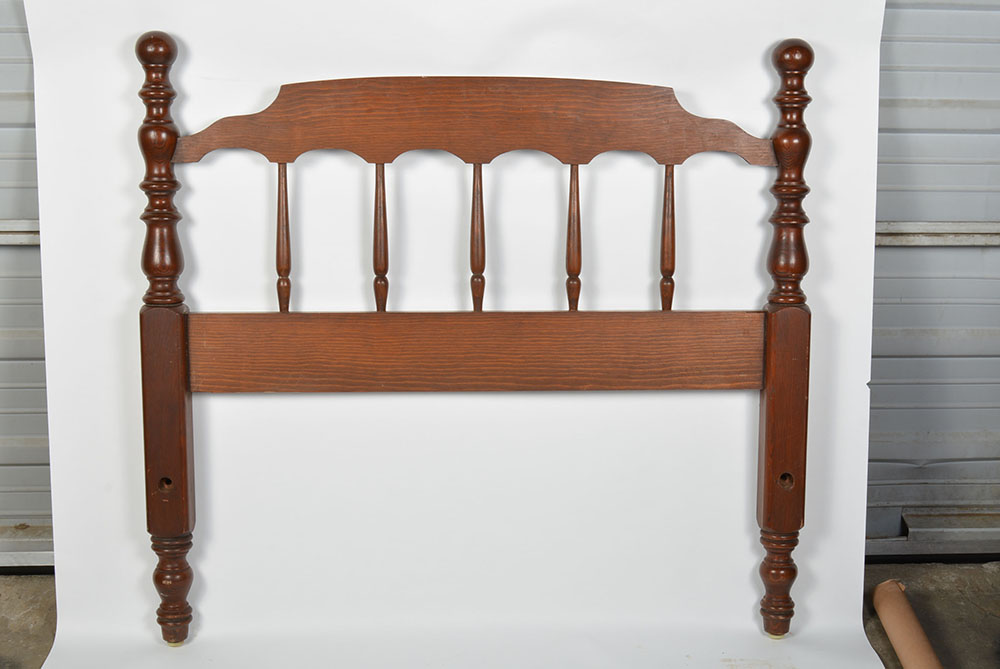 Vintage Cannonball Style Twin Size Bed Frames