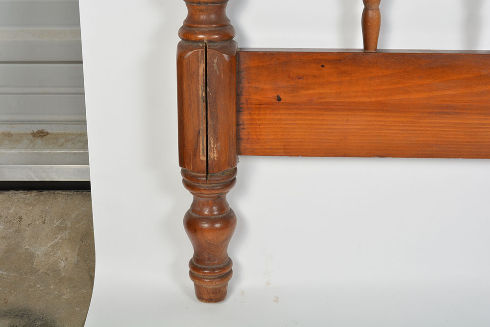 Vintage Cannonball Style Twin Size Bed Frames
