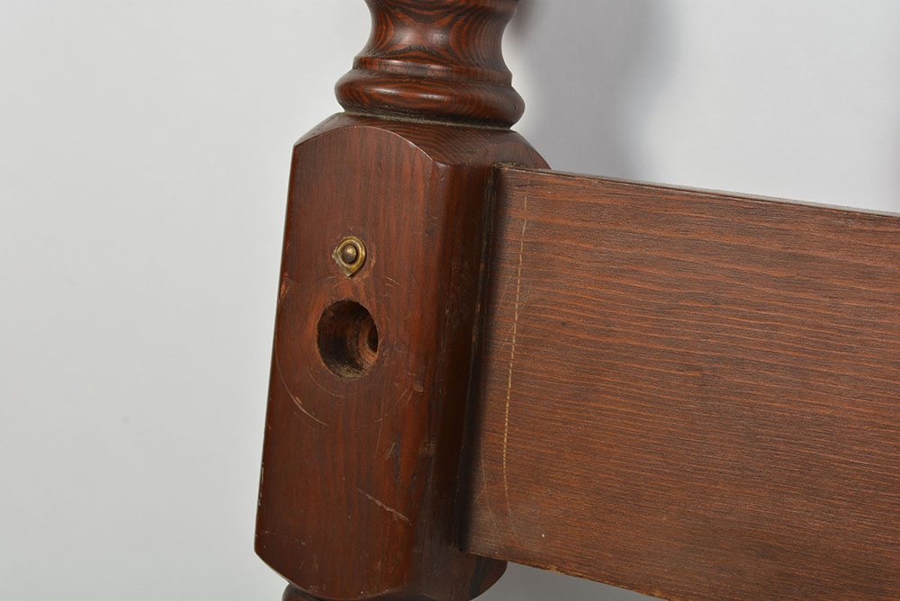 Vintage Cannonball Style Twin Size Bed Frames