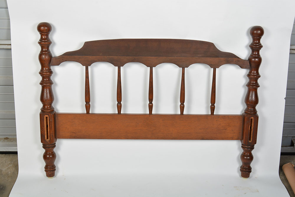 Vintage Cannonball Style Twin Size Bed Frames
