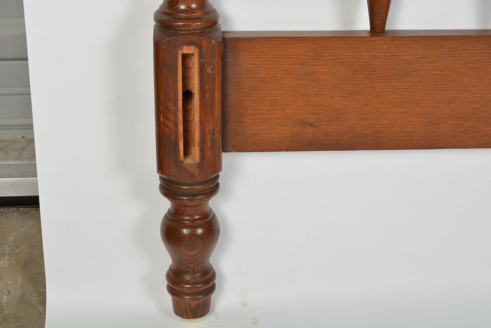 Vintage Cannonball Style Twin Size Bed Frames