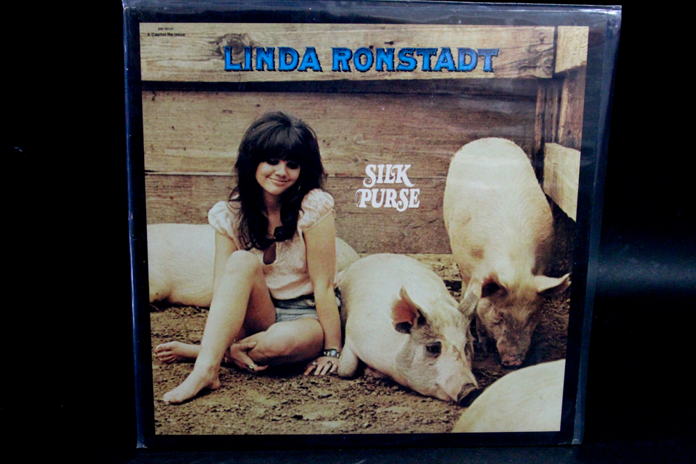Eleven Linda Ronstadt LPs Including "Silk Purse"