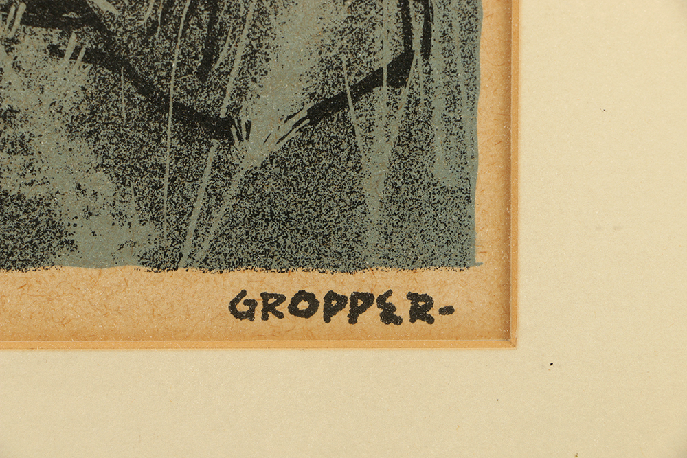 William Gropper Lithograph on Paper "Rip Van Winkle"