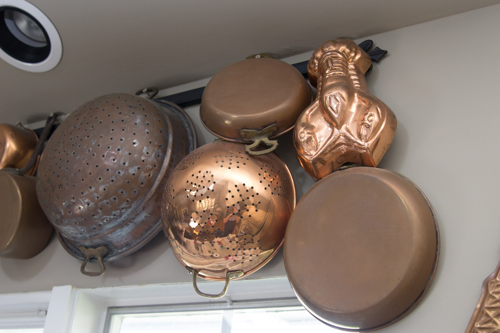 Copper Cooking Ware and Baking Form Set