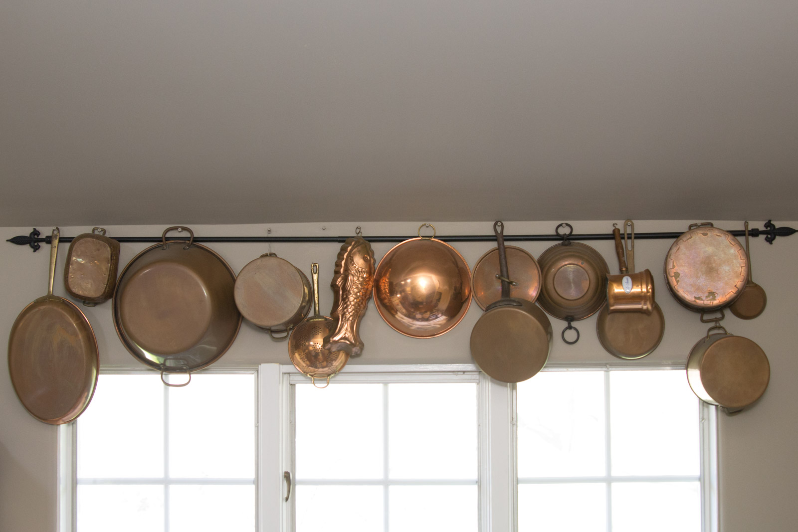 Copper Cooking Ware and Baking Form Set