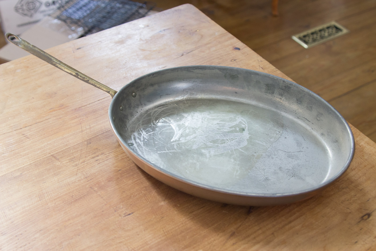 Copper Cooking Ware and Baking Form Set