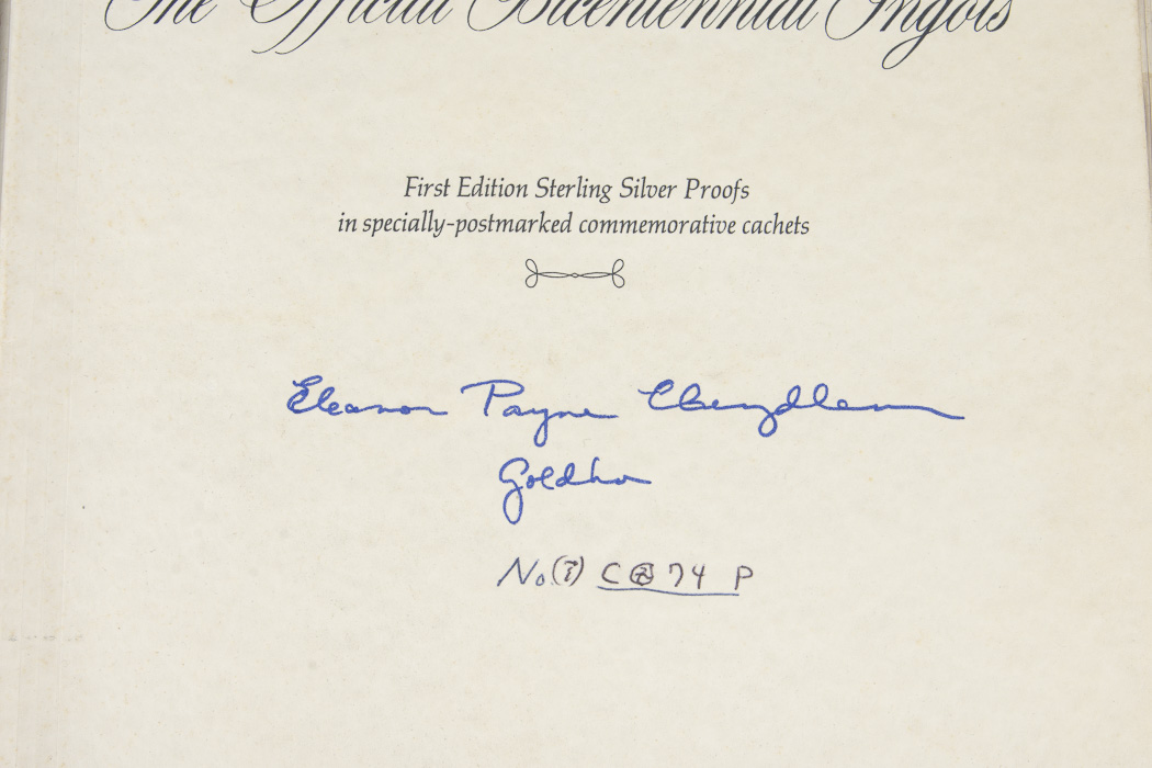 First Edition Sterling Silver Ingots of the Bicentennial Council of the Thirteen Original State