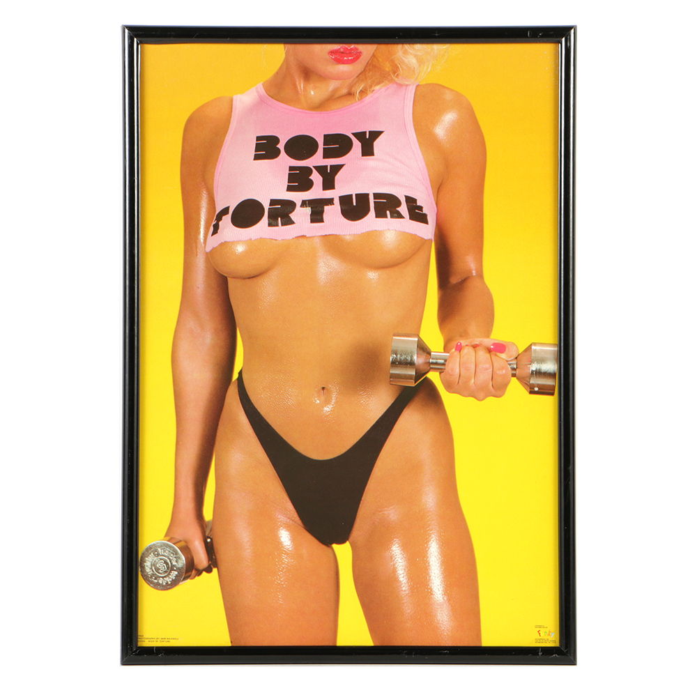Sam Maxwell Offset Lithograph Poster Print "Body by Torture"