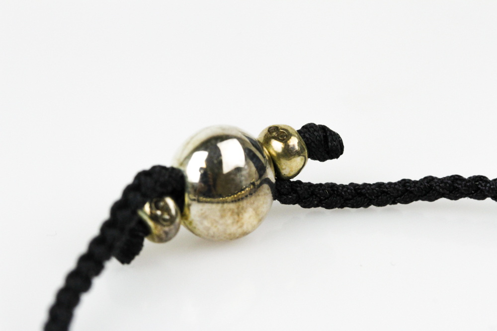 Links of London Sterling Silver Skull Friendship Bracelet