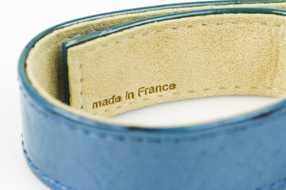 Louis Vuitton Turquoise Vernis Leather Bracelet