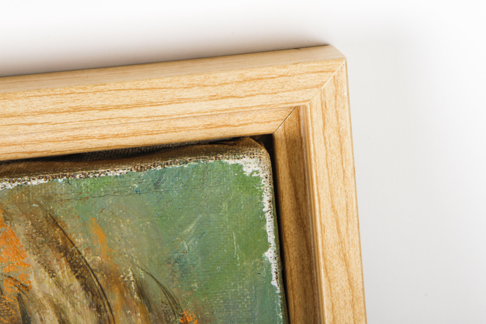 Oil on Canvas Portrait of Woman