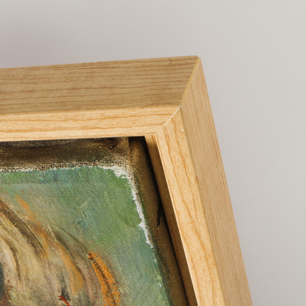 Oil on Canvas Portrait of Woman