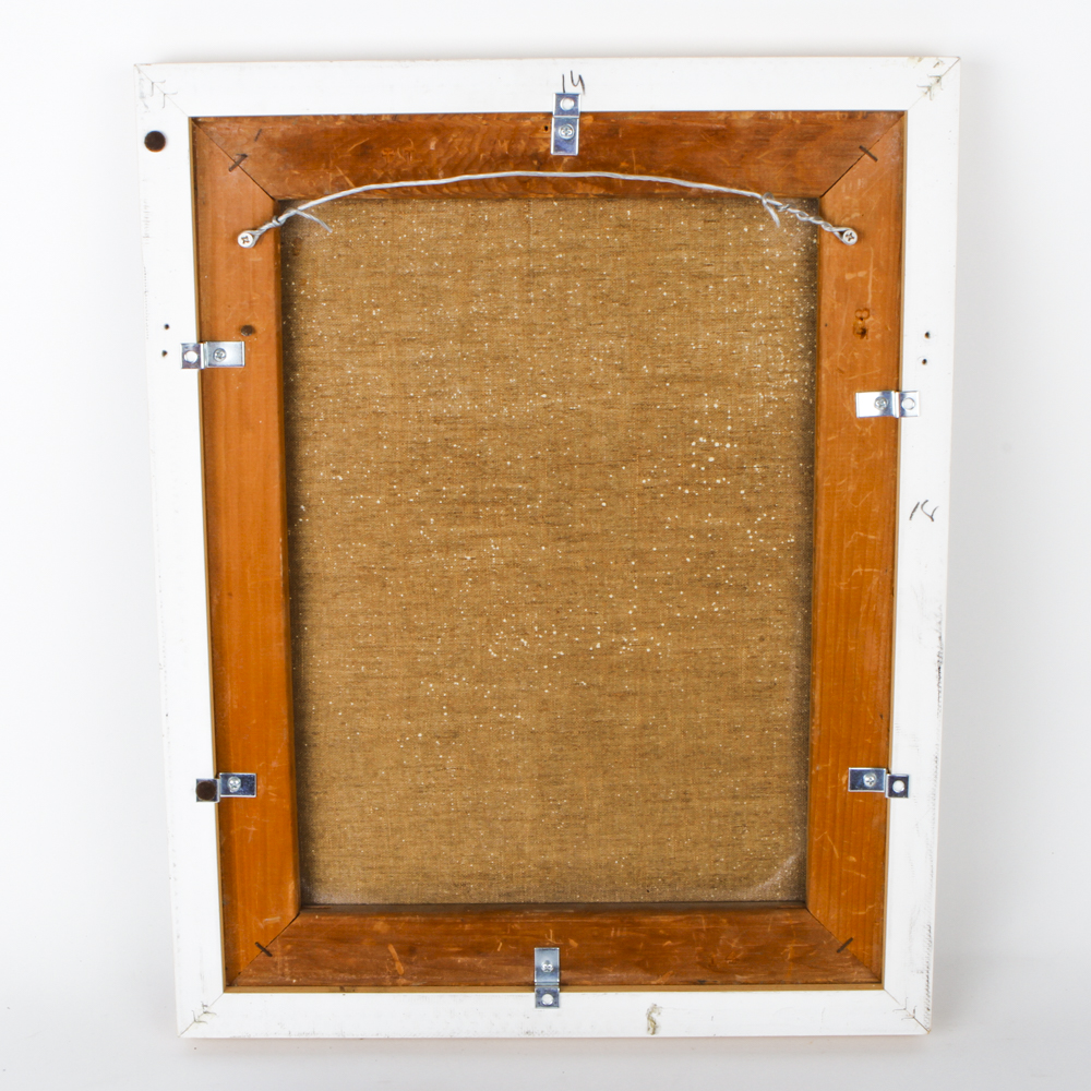 Oil on Canvas Portrait of Woman