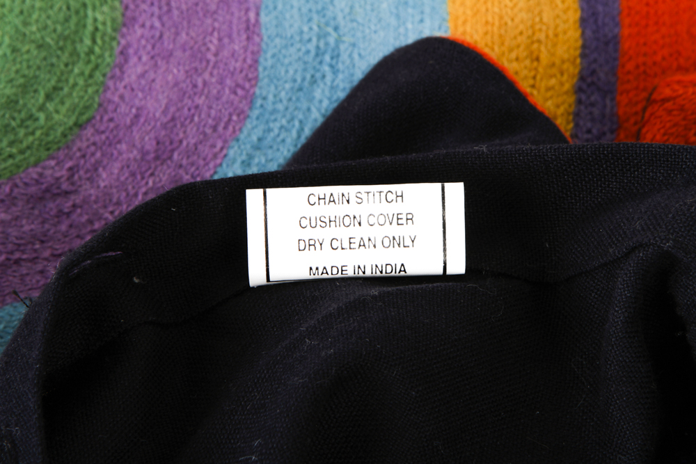 Pair of Decorative Hand Embroidered Pillowcases