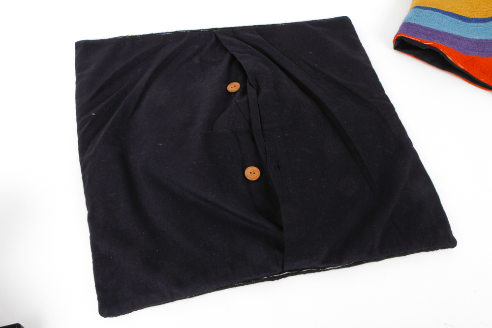 Pair of Decorative Hand Embroidered Pillowcases