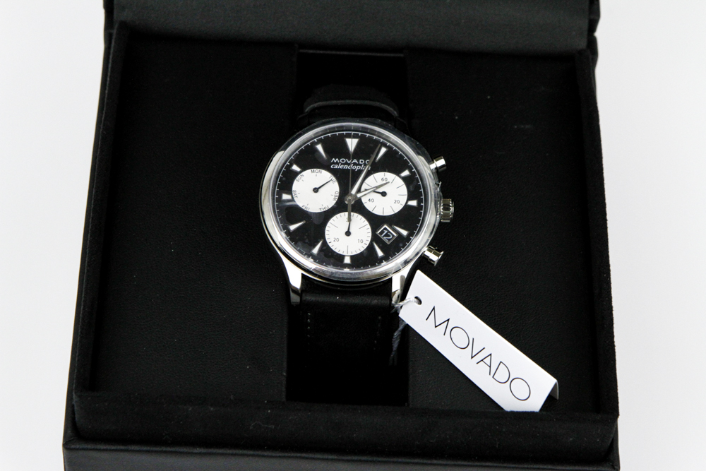 Men's Movado Heritage Series Calendoplan Chronograph Watch