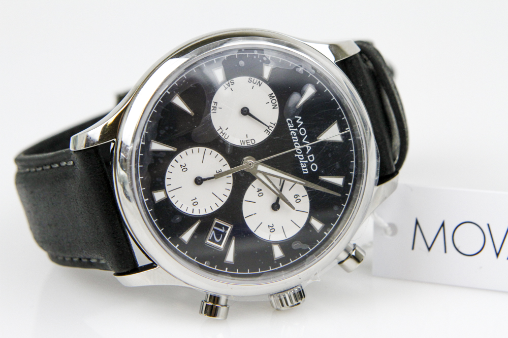 Men's Movado Heritage Series Calendoplan Chronograph Watch