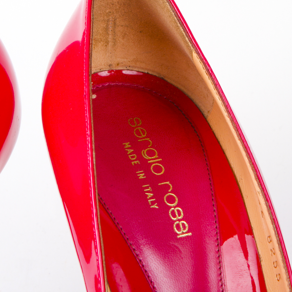 Sergio Rossi Pink High Heel Shoes