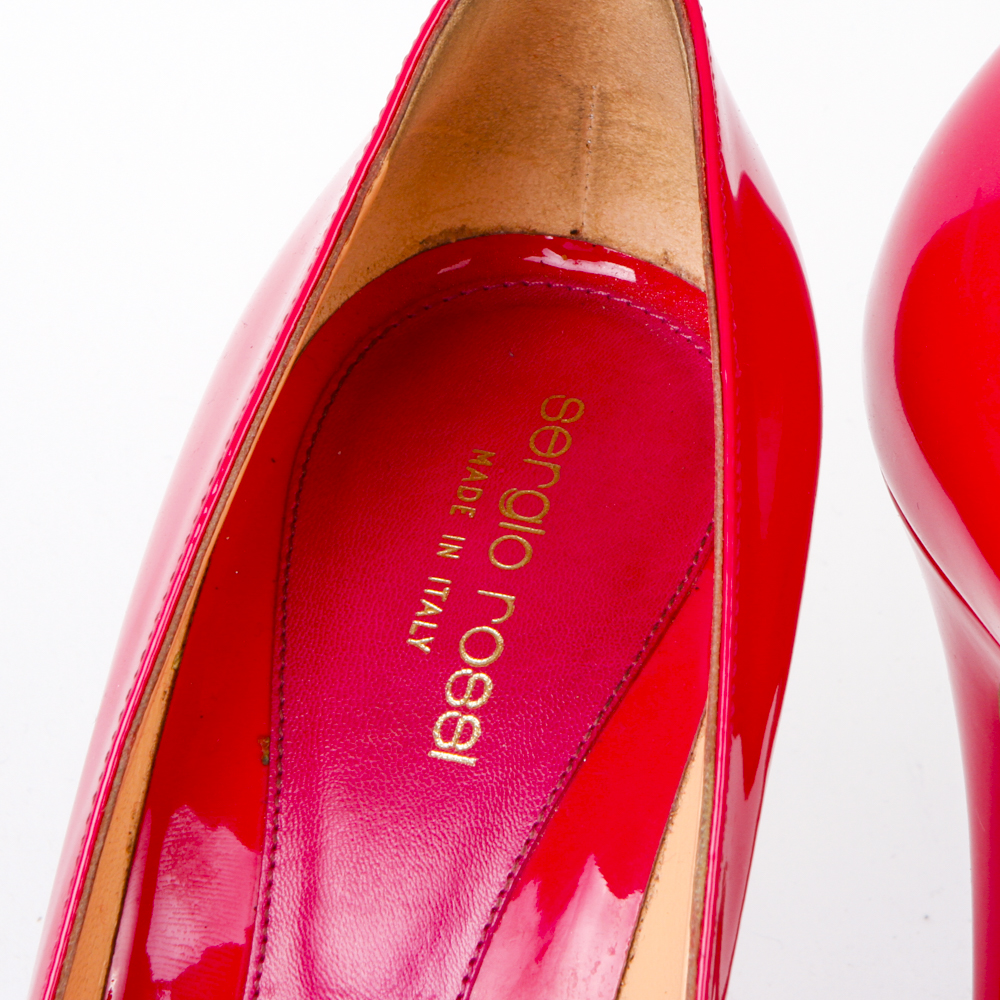 Sergio Rossi Pink High Heel Shoes