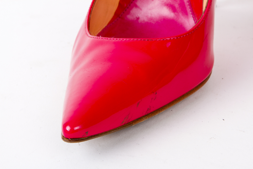 Sergio Rossi Pink High Heel Shoes