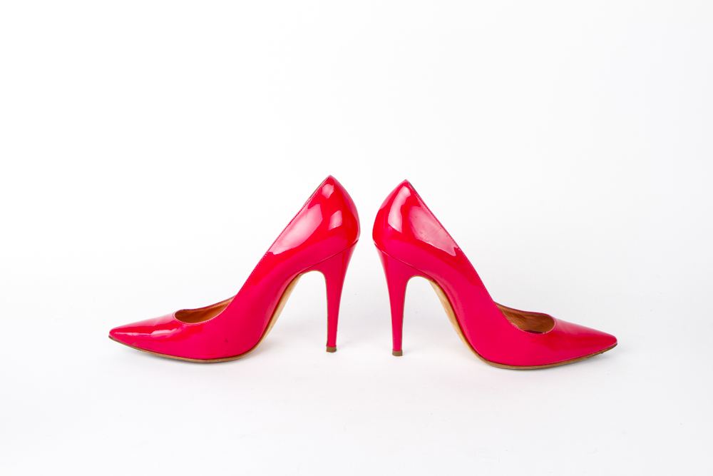 Sergio Rossi Pink High Heel Shoes