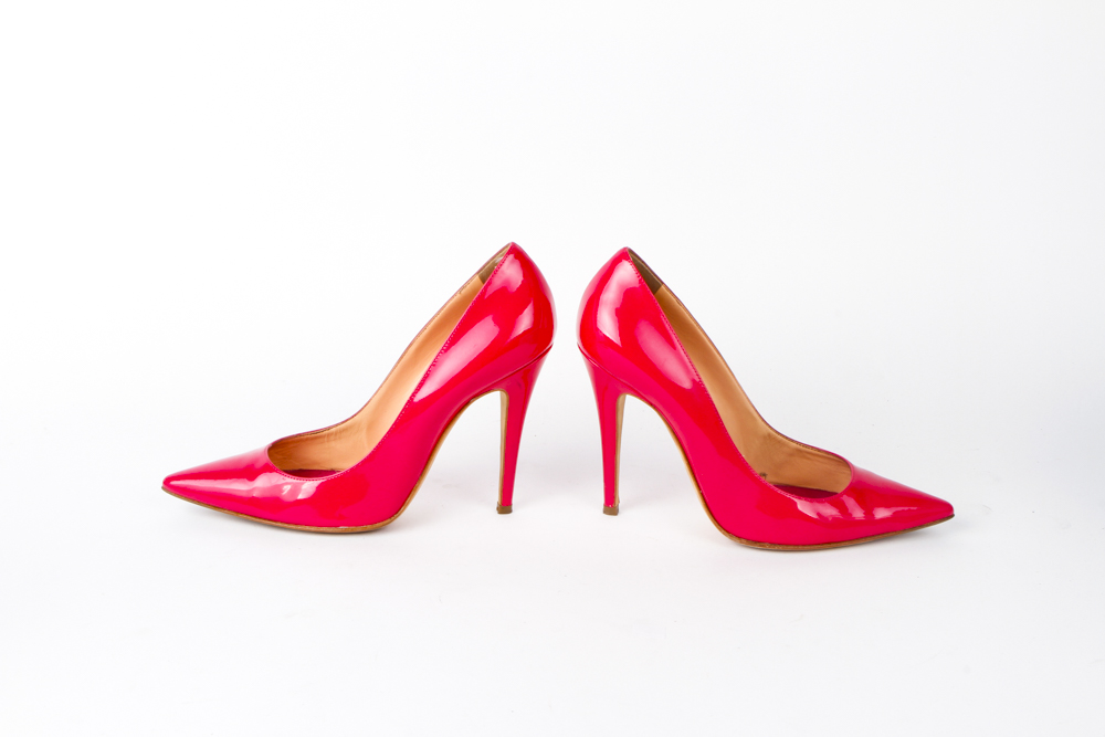 Sergio Rossi Pink High Heel Shoes