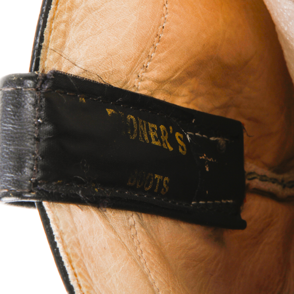 Men's Vintage Snakeskin Leather Roper Boots