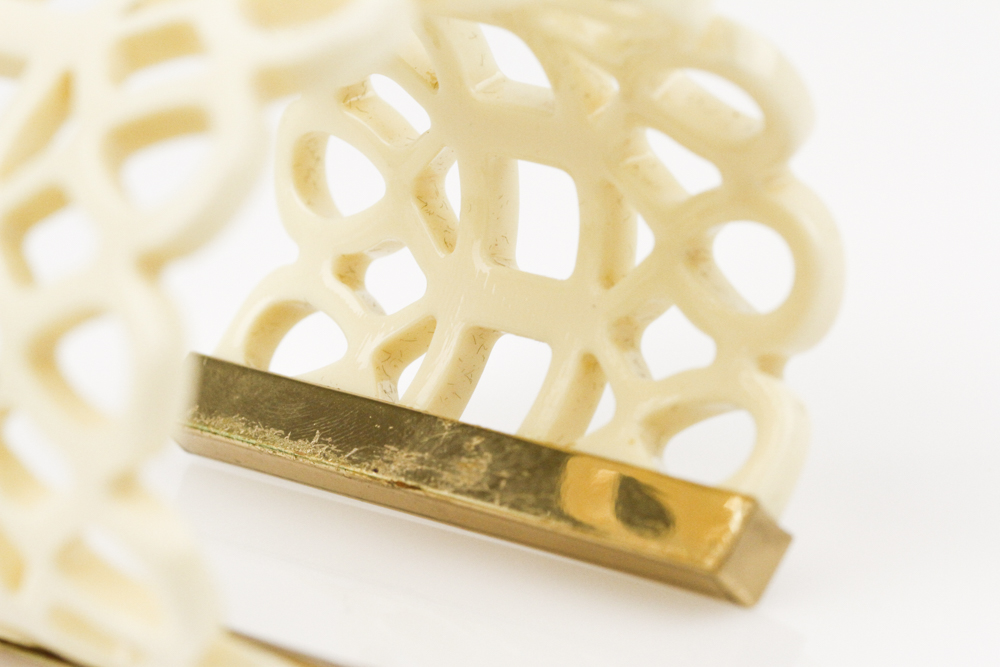 Tory Burch Ivory Lace Cuff