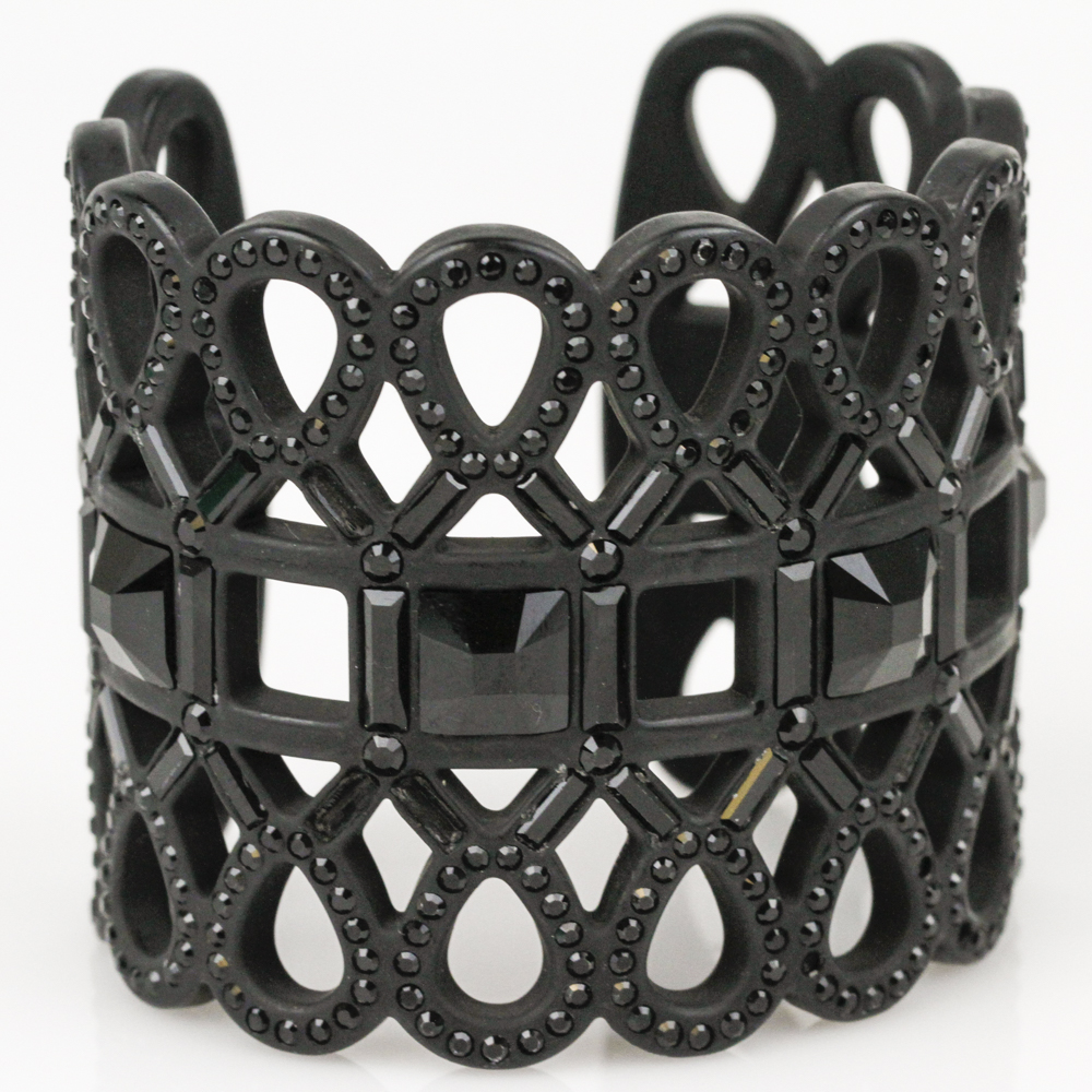 Tory Burch Black Lace Cuff