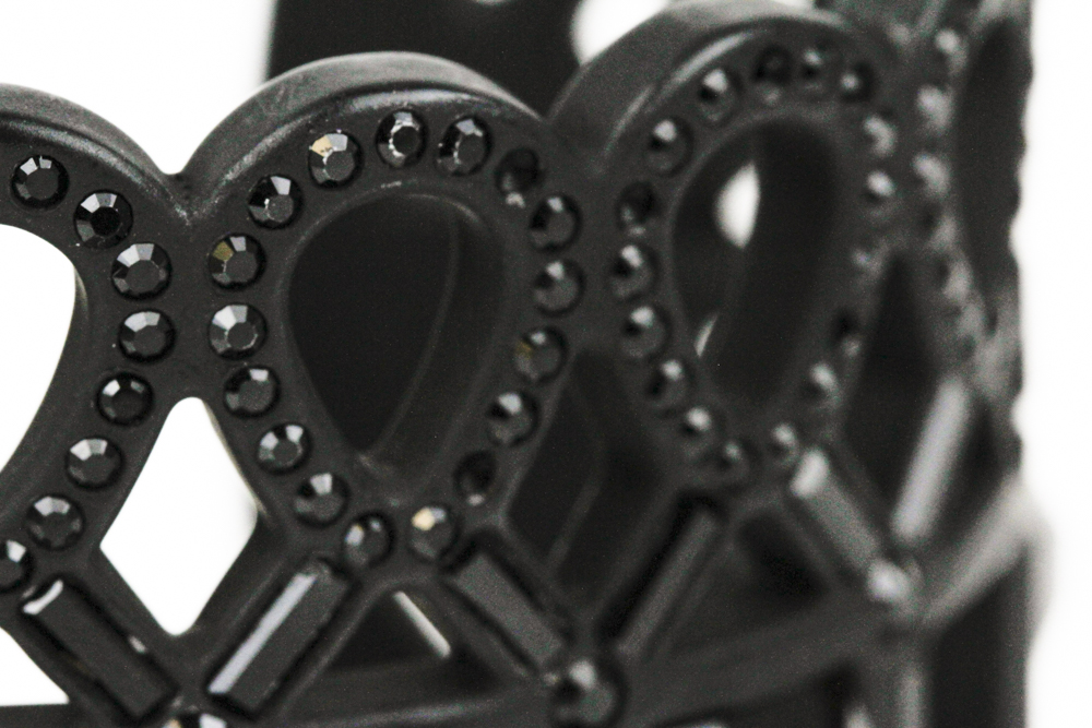 Tory Burch Black Lace Cuff