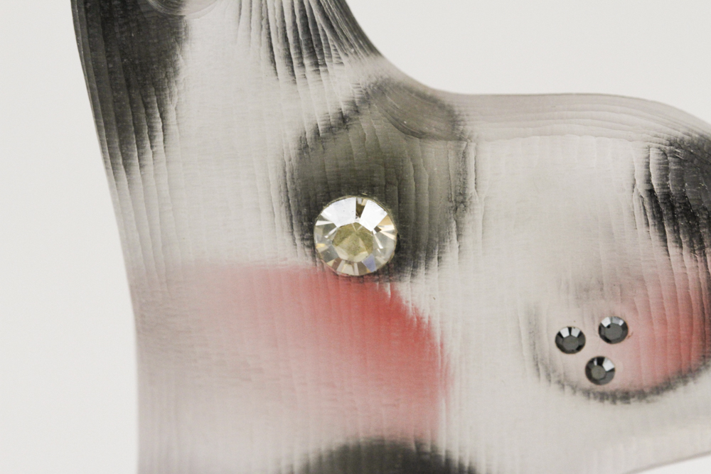 Handcrafted Alexis Bittar Dog Brooch