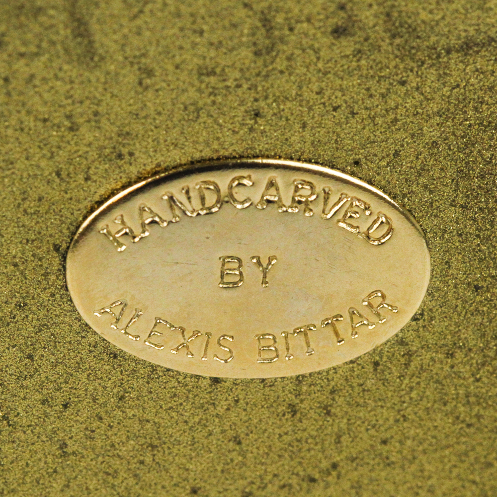 Handcrafted Alexis Bittar Dog Brooch