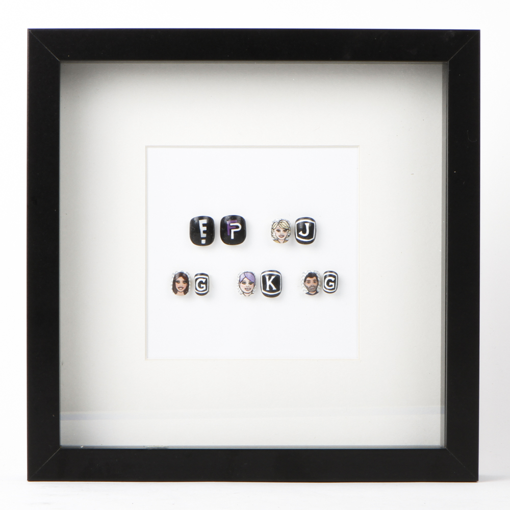Fashion Police Framed Fingernail Art