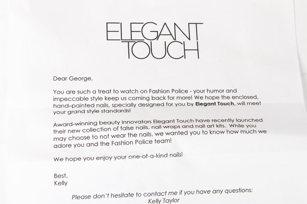 Fashion Police Framed Fingernail Art