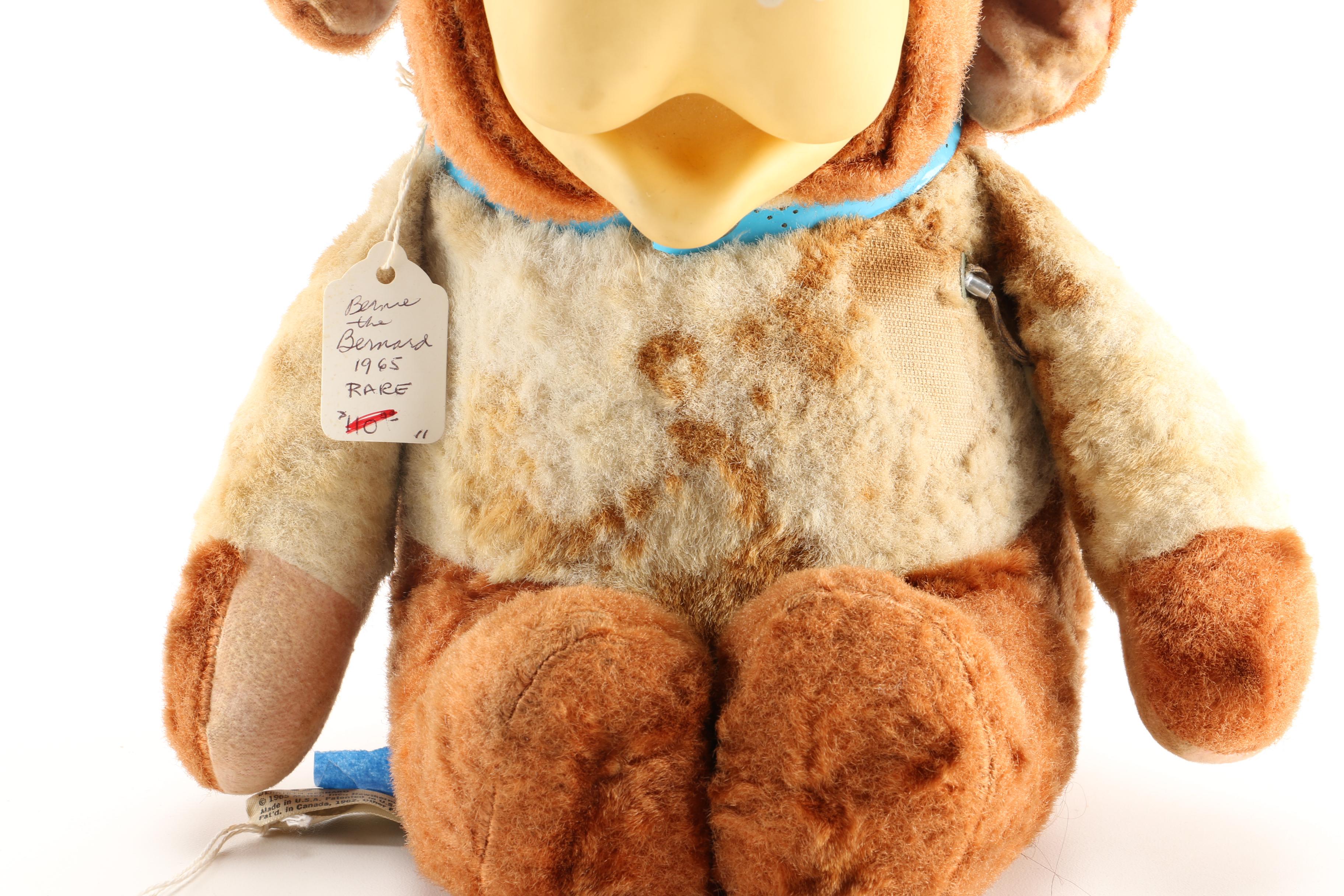 1965 Mattel Bernie Bernard Talking Dog