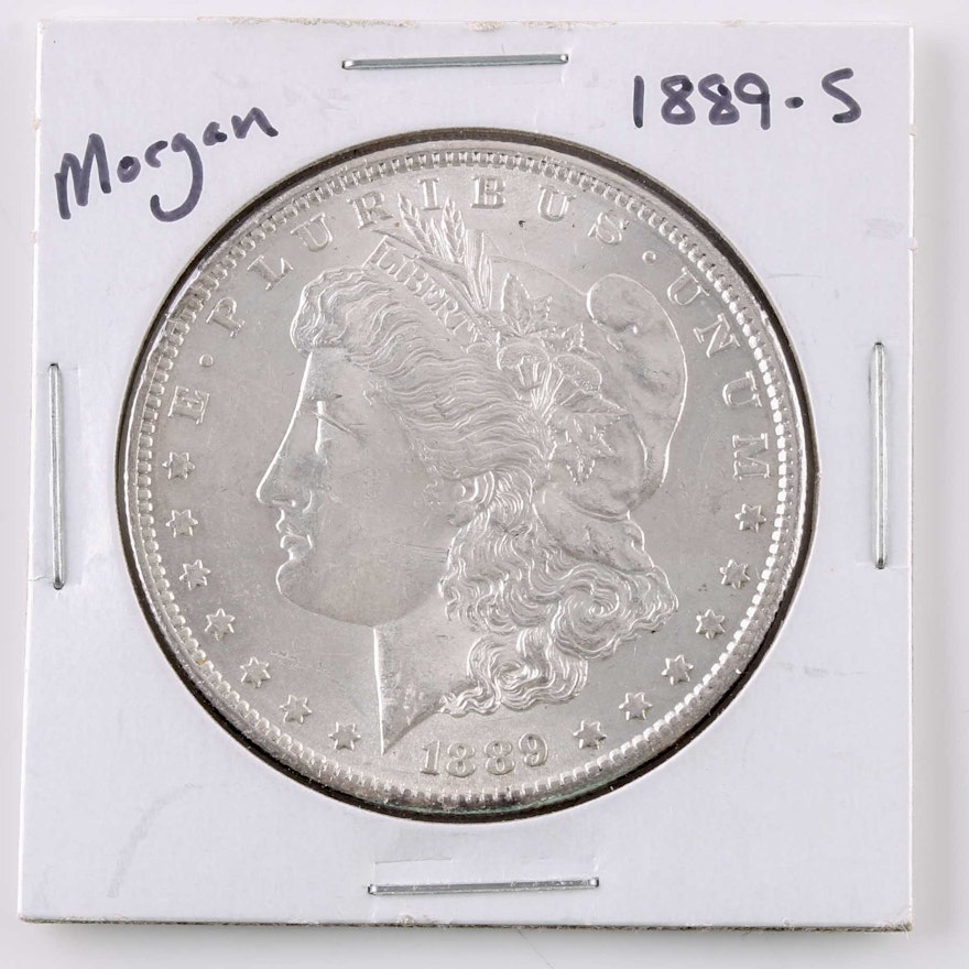 Key Date 1889 S Morgan Silver Dollar