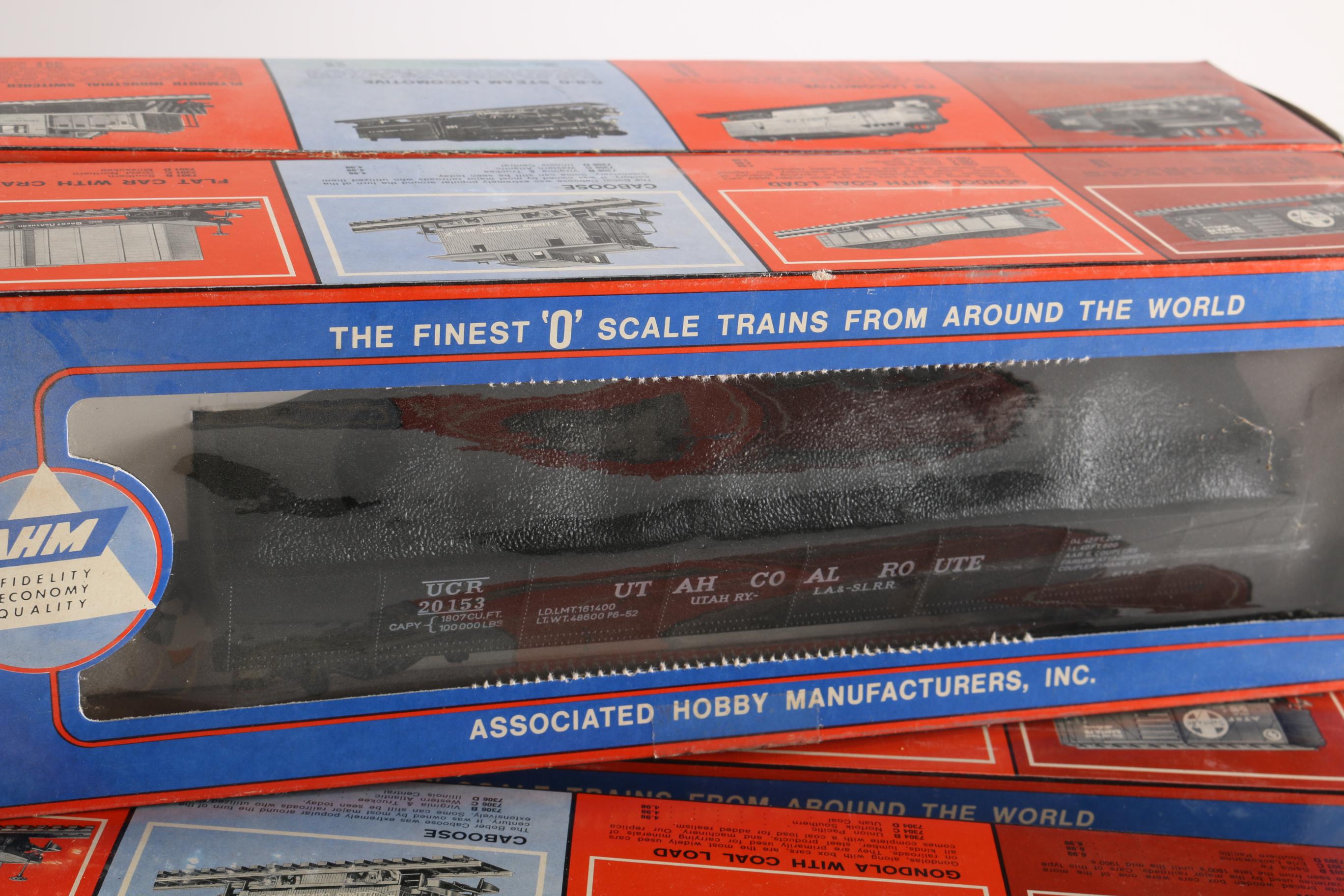 Vintage AHM Train Cars