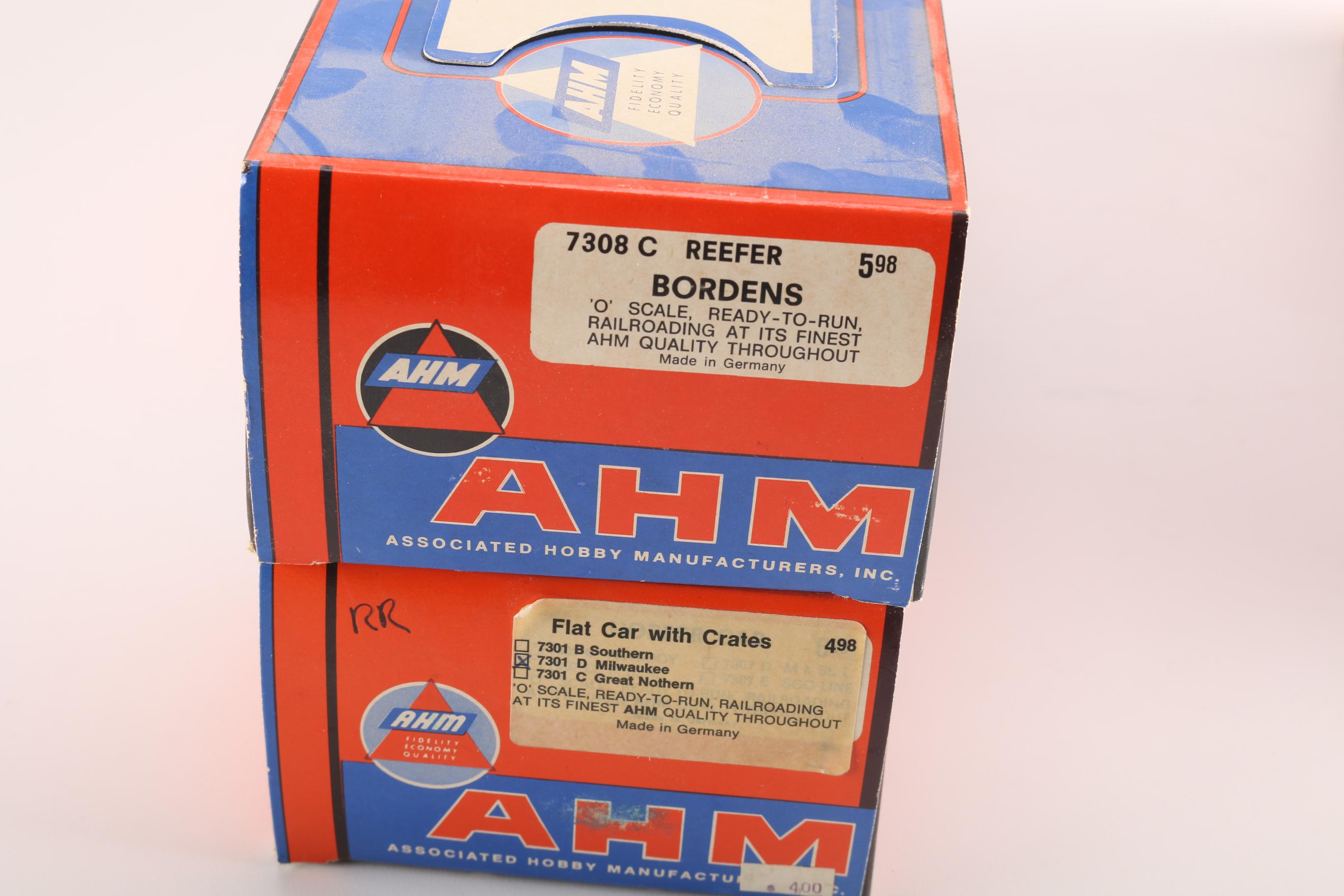 Vintage AHM Train Cars