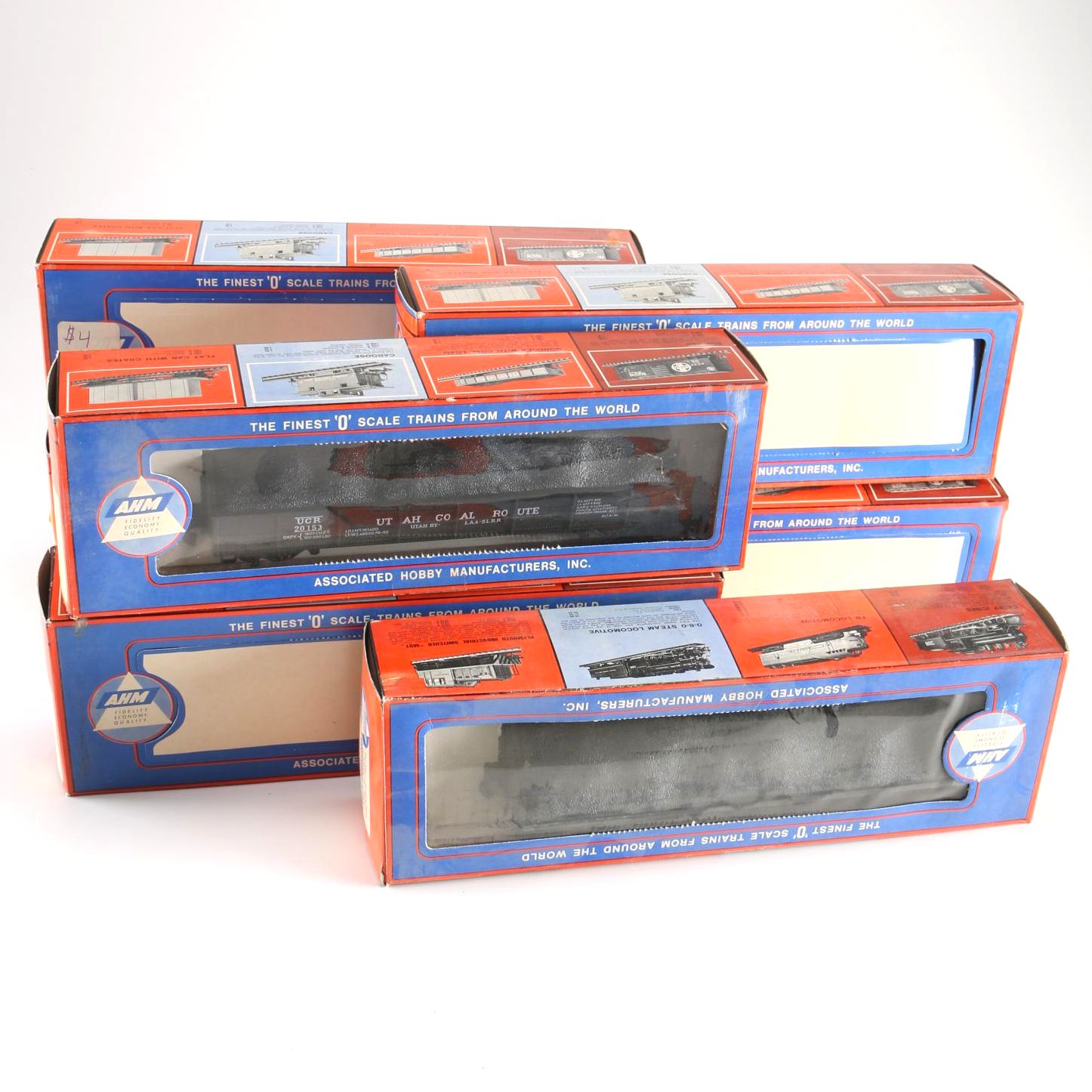 Vintage AHM Train Cars