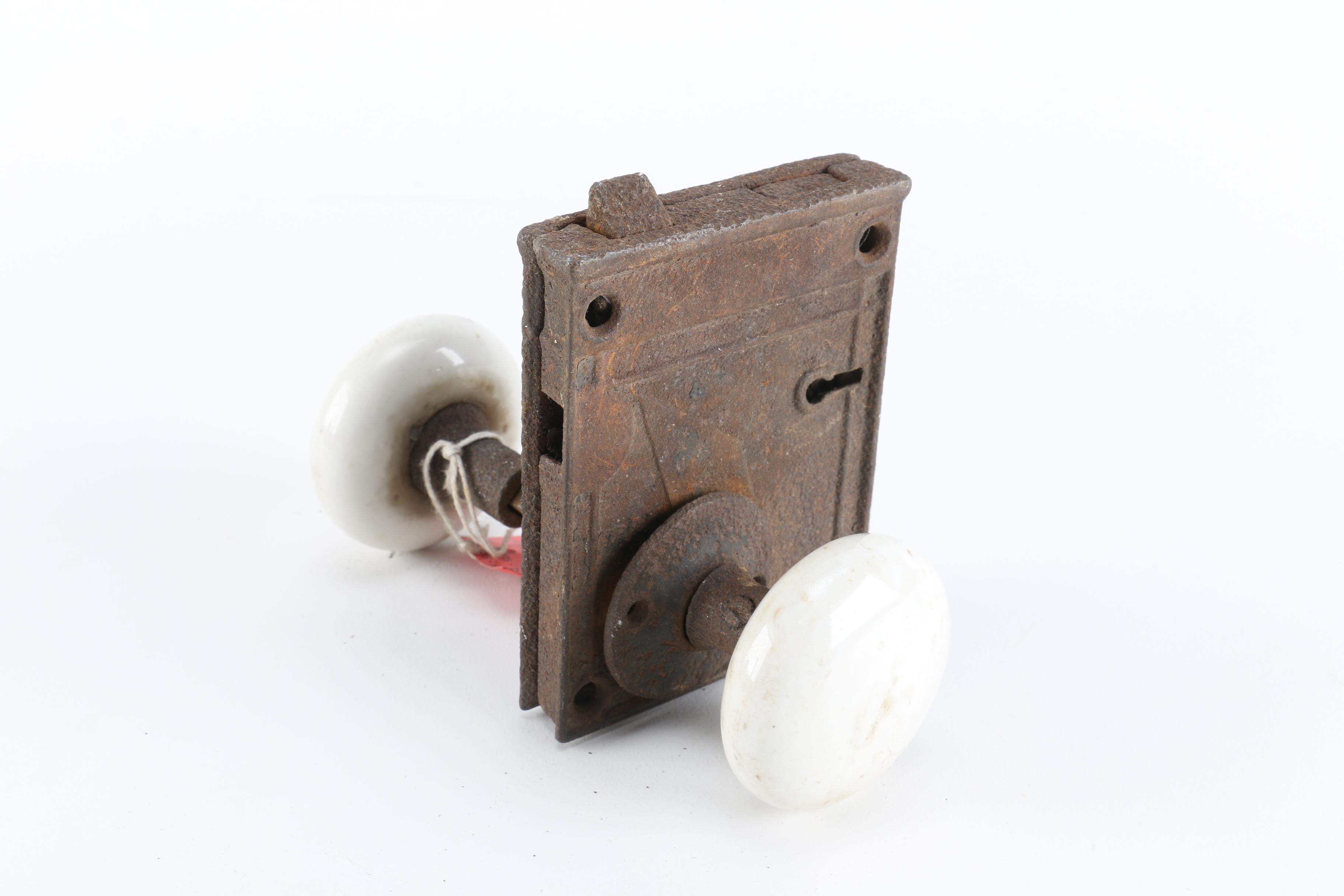 Assorted Vintage Door Knobs and Hardware