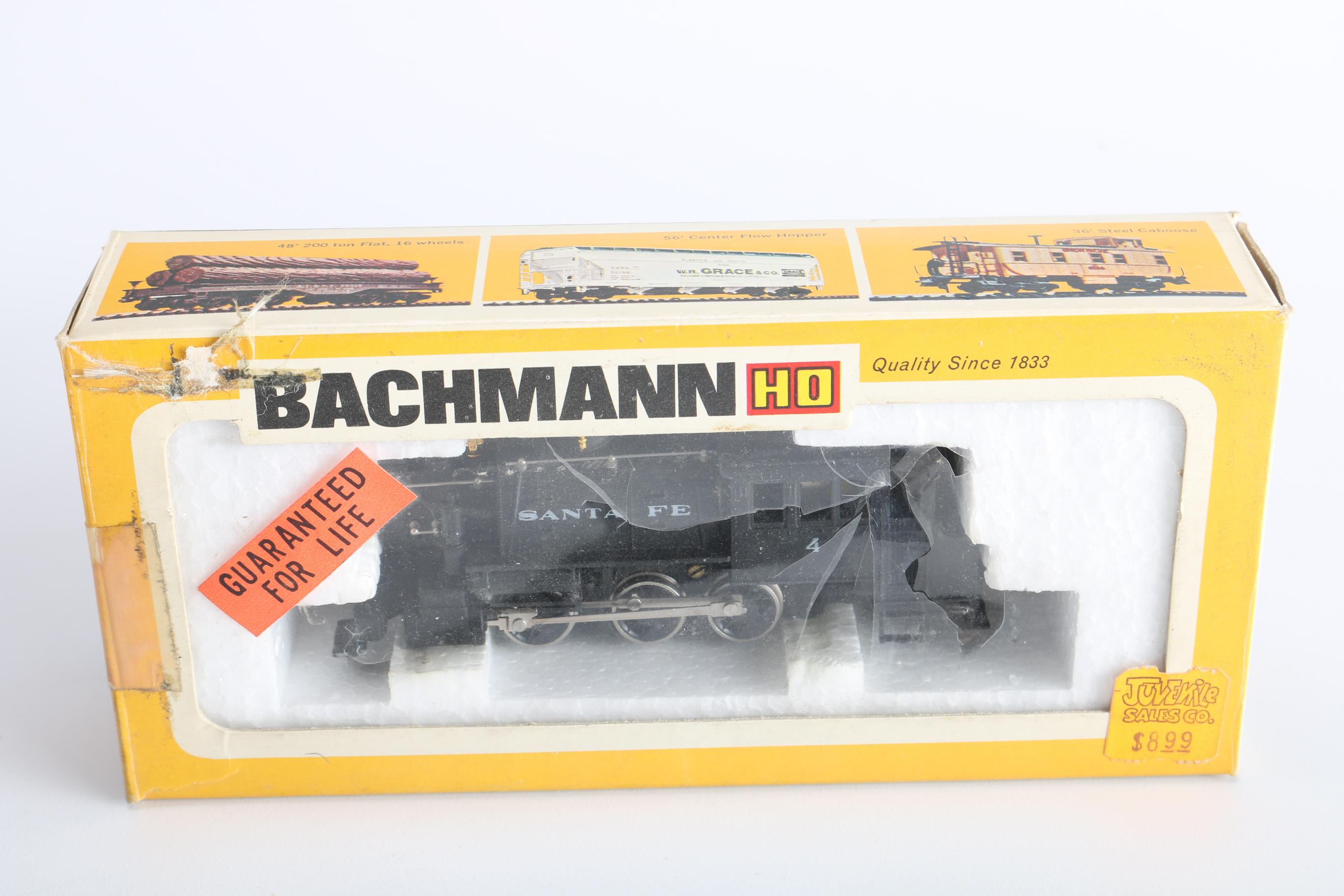Collection of Bachman HO Scale Model Electric Train Cars