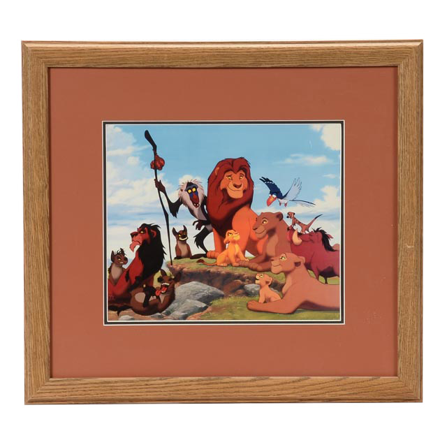 Walt Disney "Lion King" Framed Animation Cel