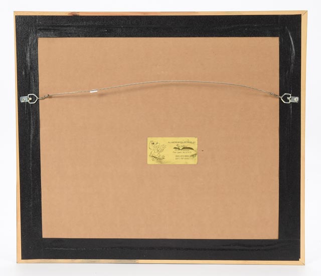 Celluloid Acetate Animation Cel of Walt Disney's Character Donald Duck