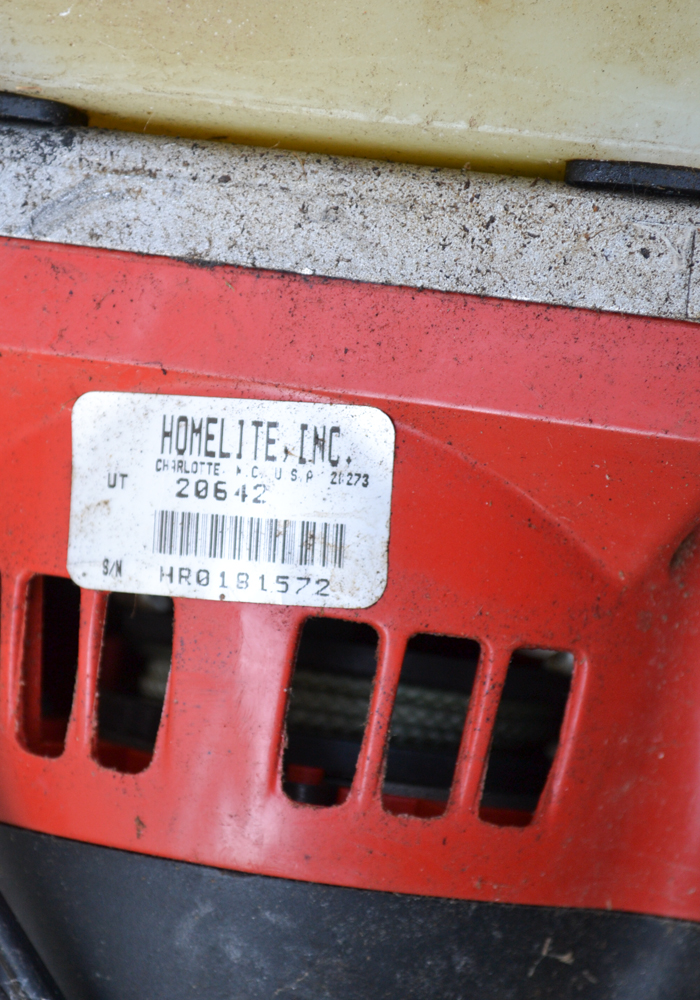 Homelite Gas Powered Brush Trimmer