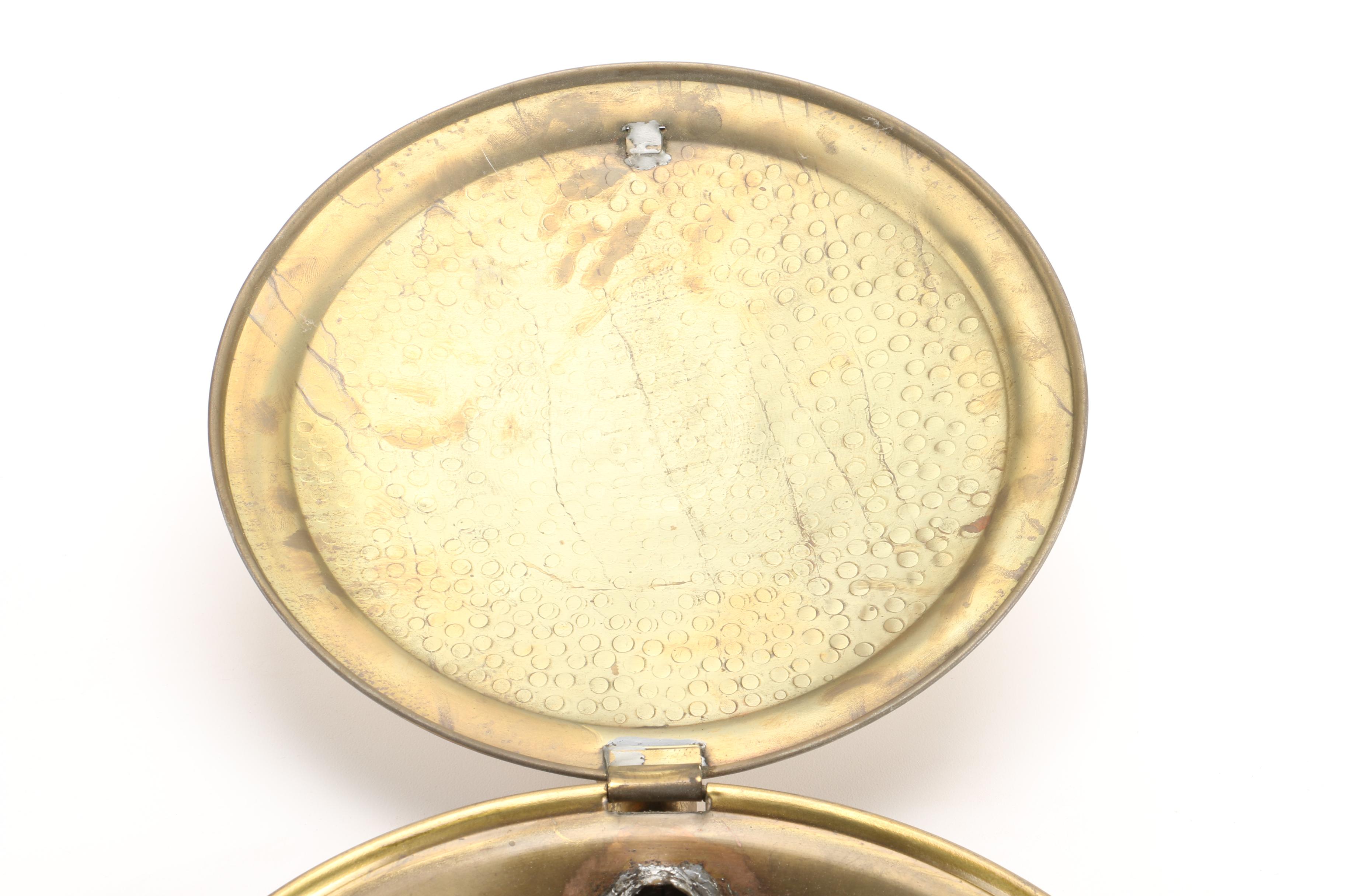 Pair of Vintage Brass Bed Warmers