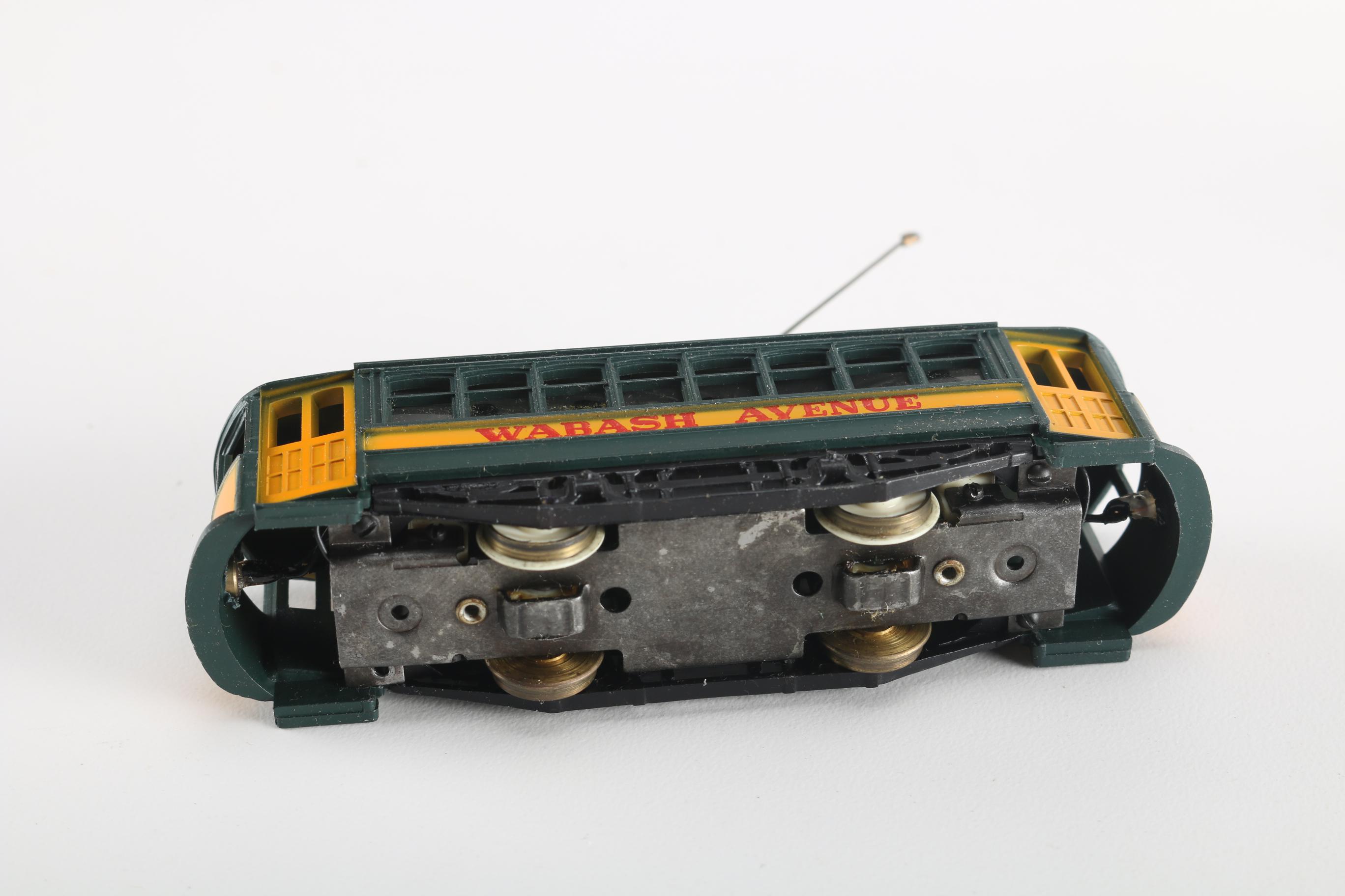 Vintage Trolly Model Train Cars