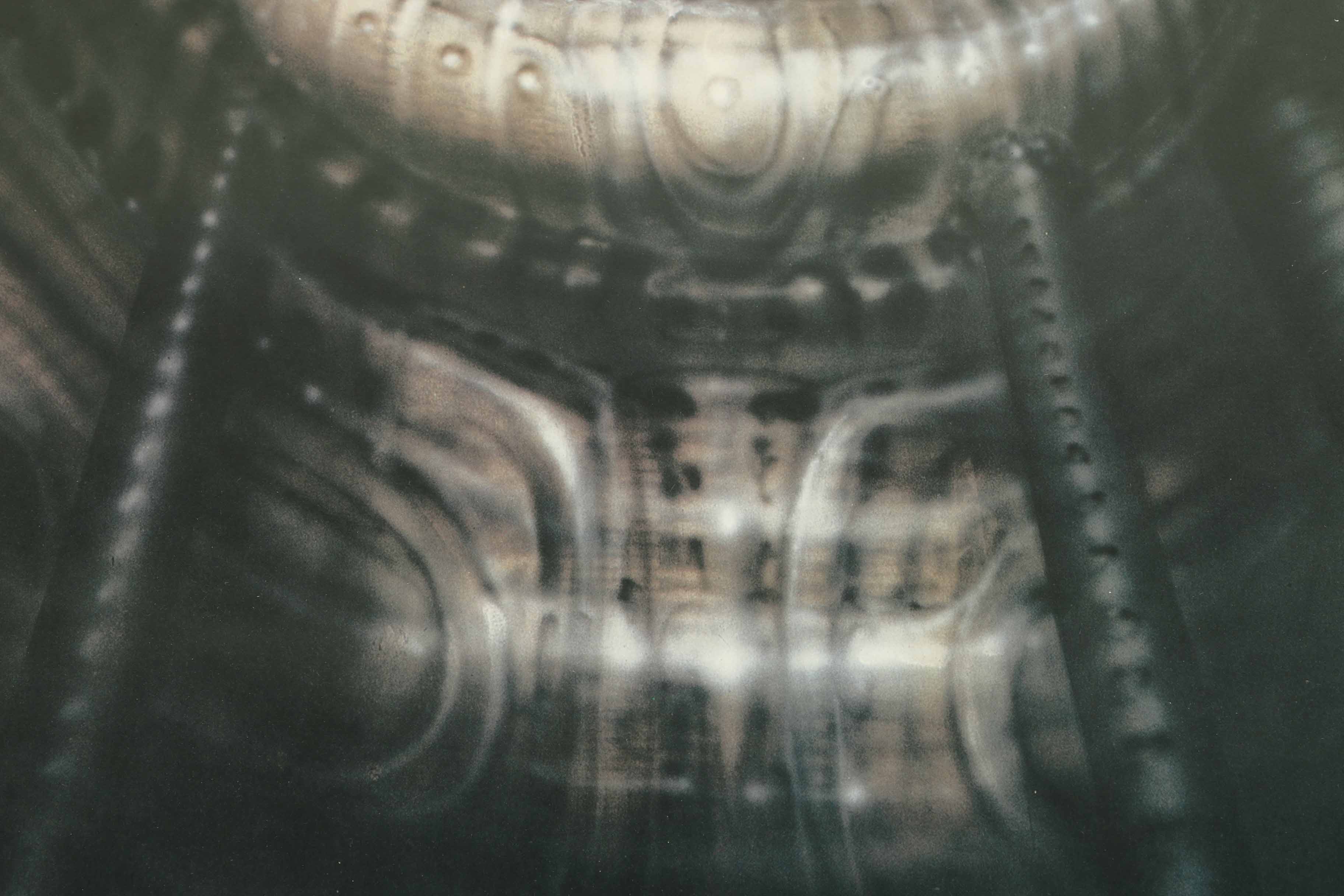 H.R. Giger Print of "Then and Now," Album Cover of Emerson, Lake, and Palmer Release